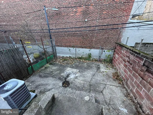 a backyard of a house