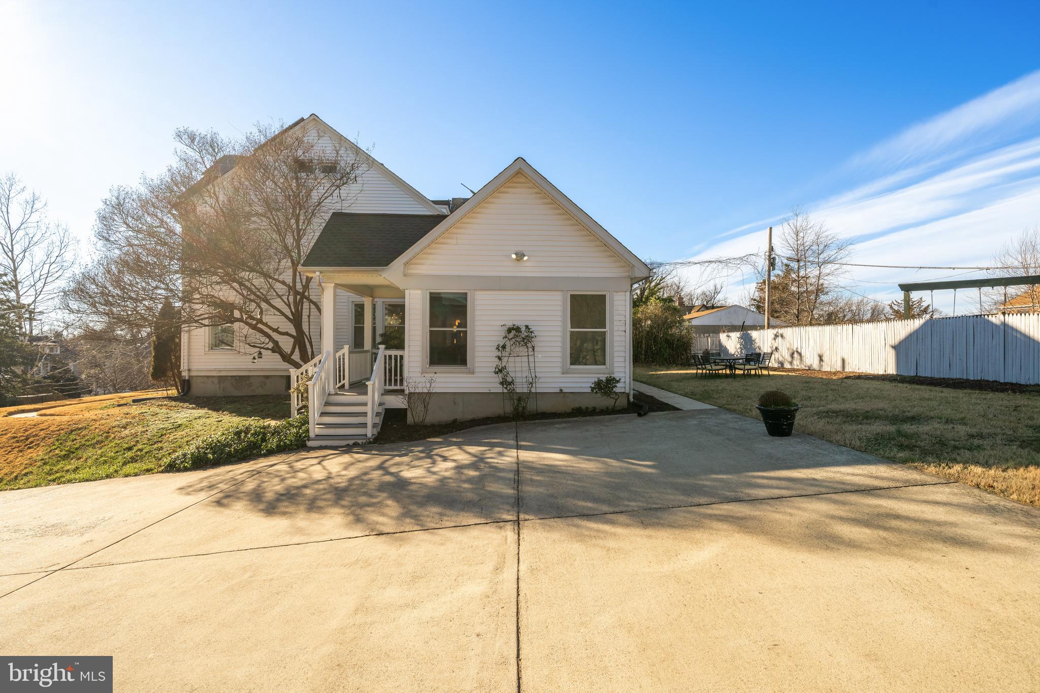 1308 Lawrence Street Northeast Washington, DC 20017 - Photo 41 of 43 a view of a house with snow on the road