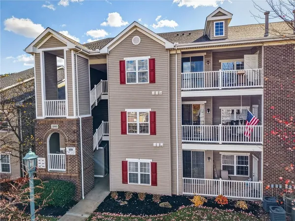 a front view of a house with balcony
