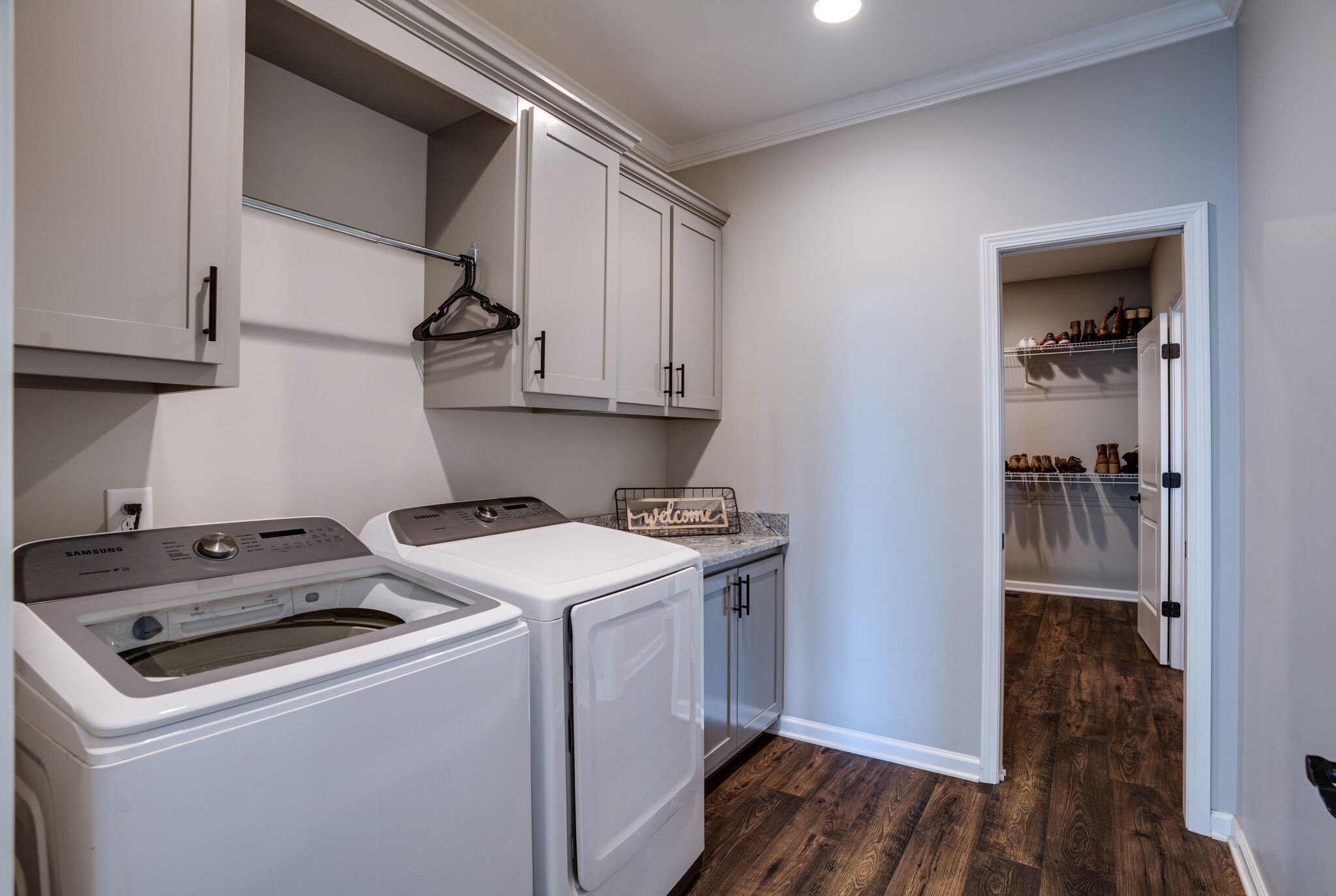295 Ben Armstrong Road Castalian Springs, TN 37031 - Photo 19 of 44 a utility room with dryer and washer