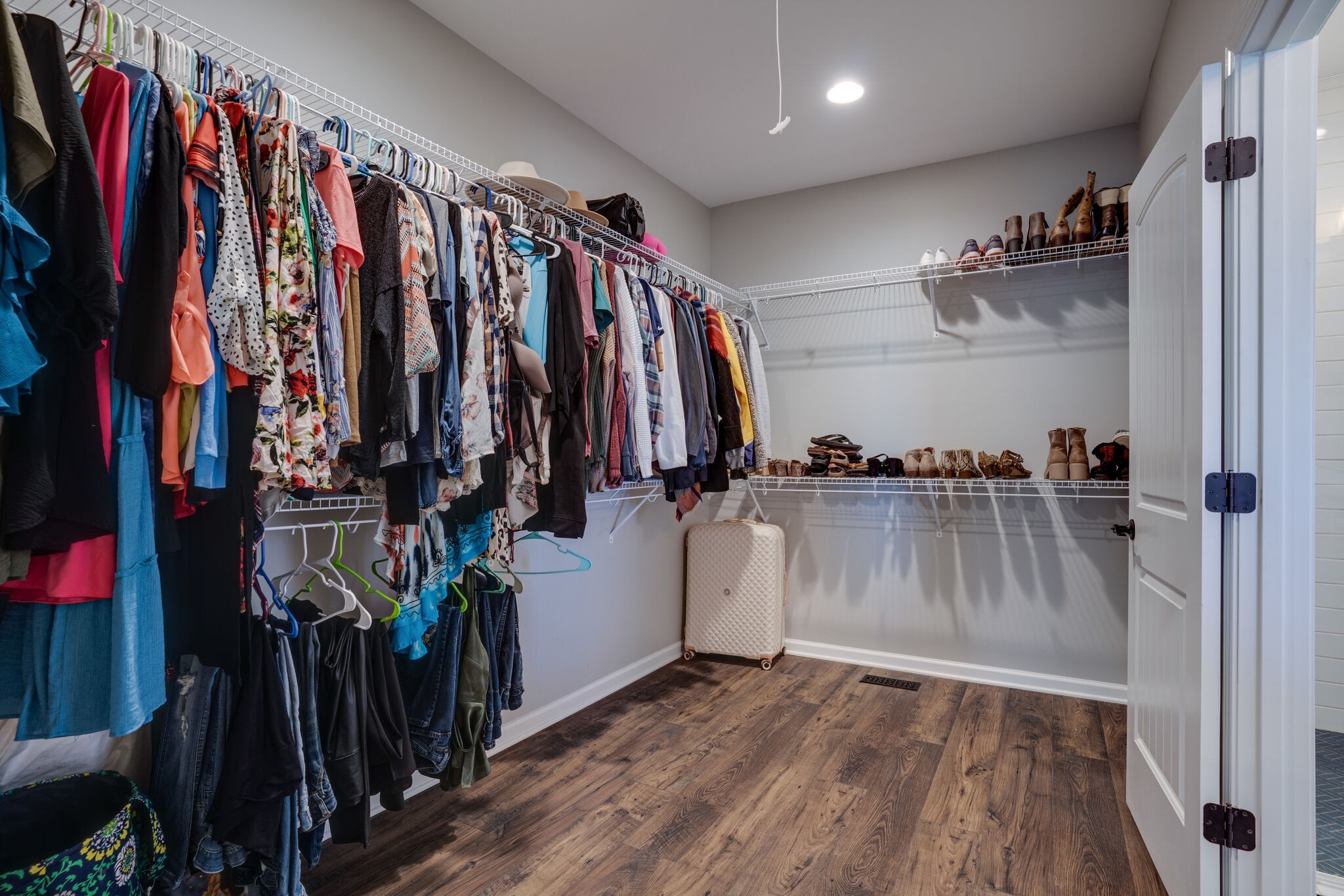 295 Ben Armstrong Road Castalian Springs, TN 37031 - Photo 25 of 44 a view of walk in closet with clothes and shoes