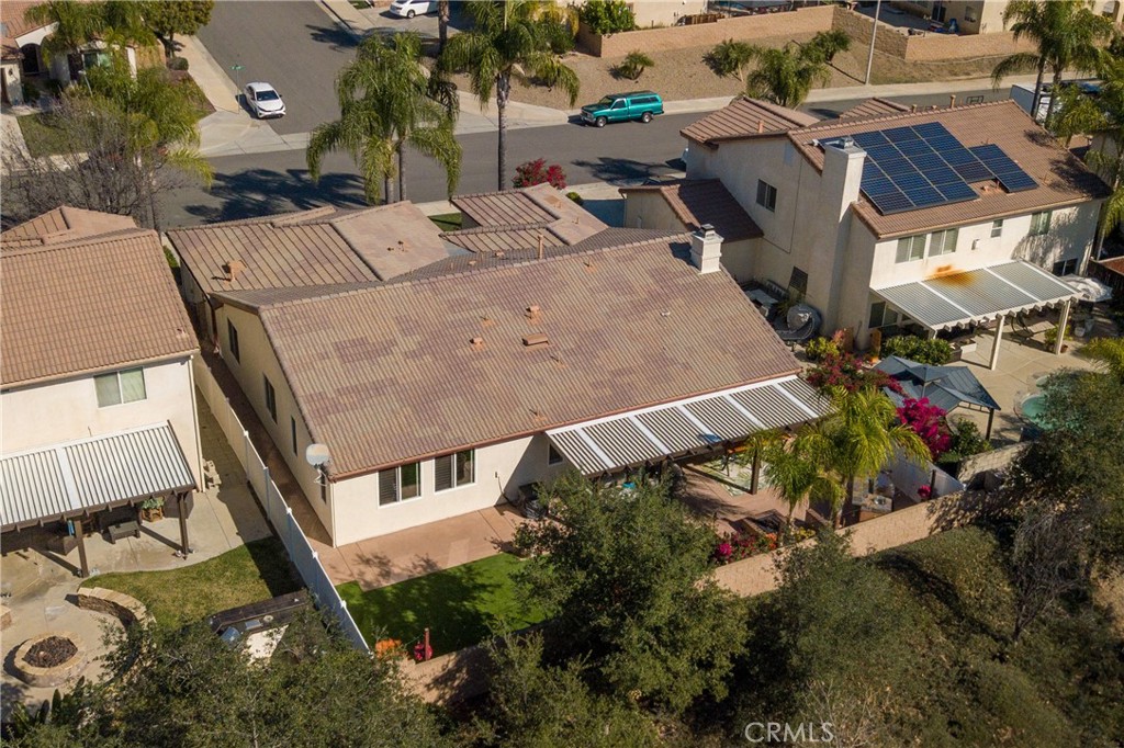 32185 Bandelier Road Winchester, CA 92596 - Photo 46 of 47 an aerial view of a house with a yard