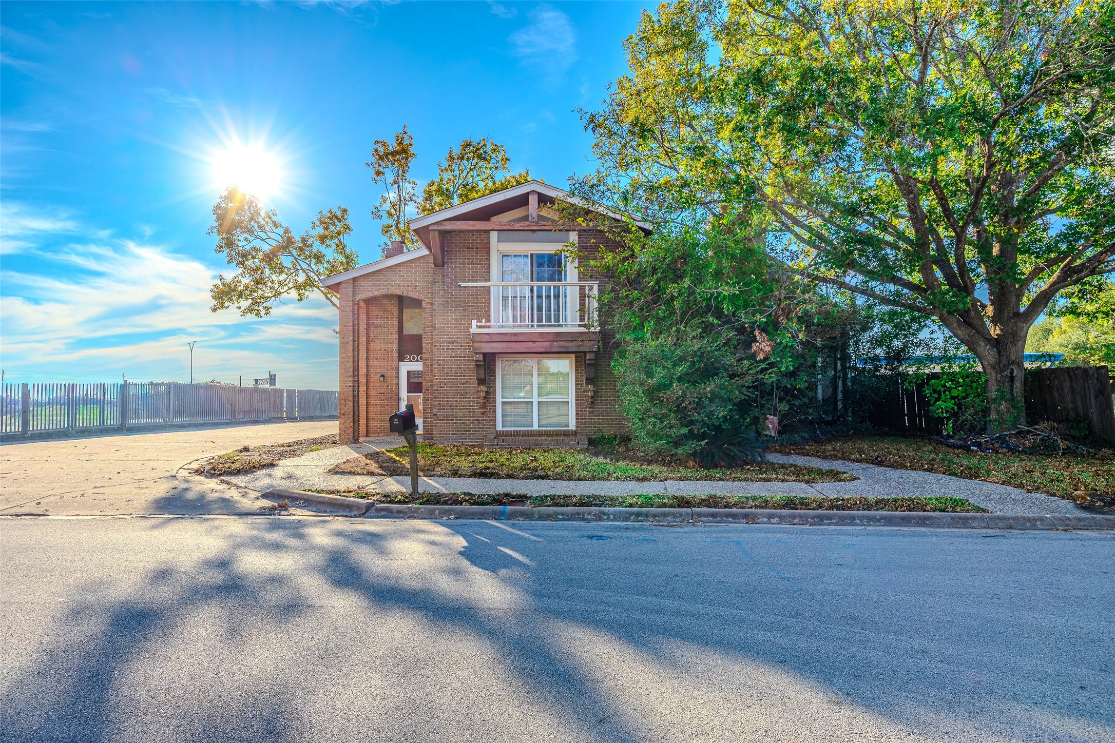 2002 South Lubbock Street Brenham, TX 77833 - Photo 6 of 26 a house view with a outdoor space