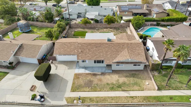a view of a city with a mountain