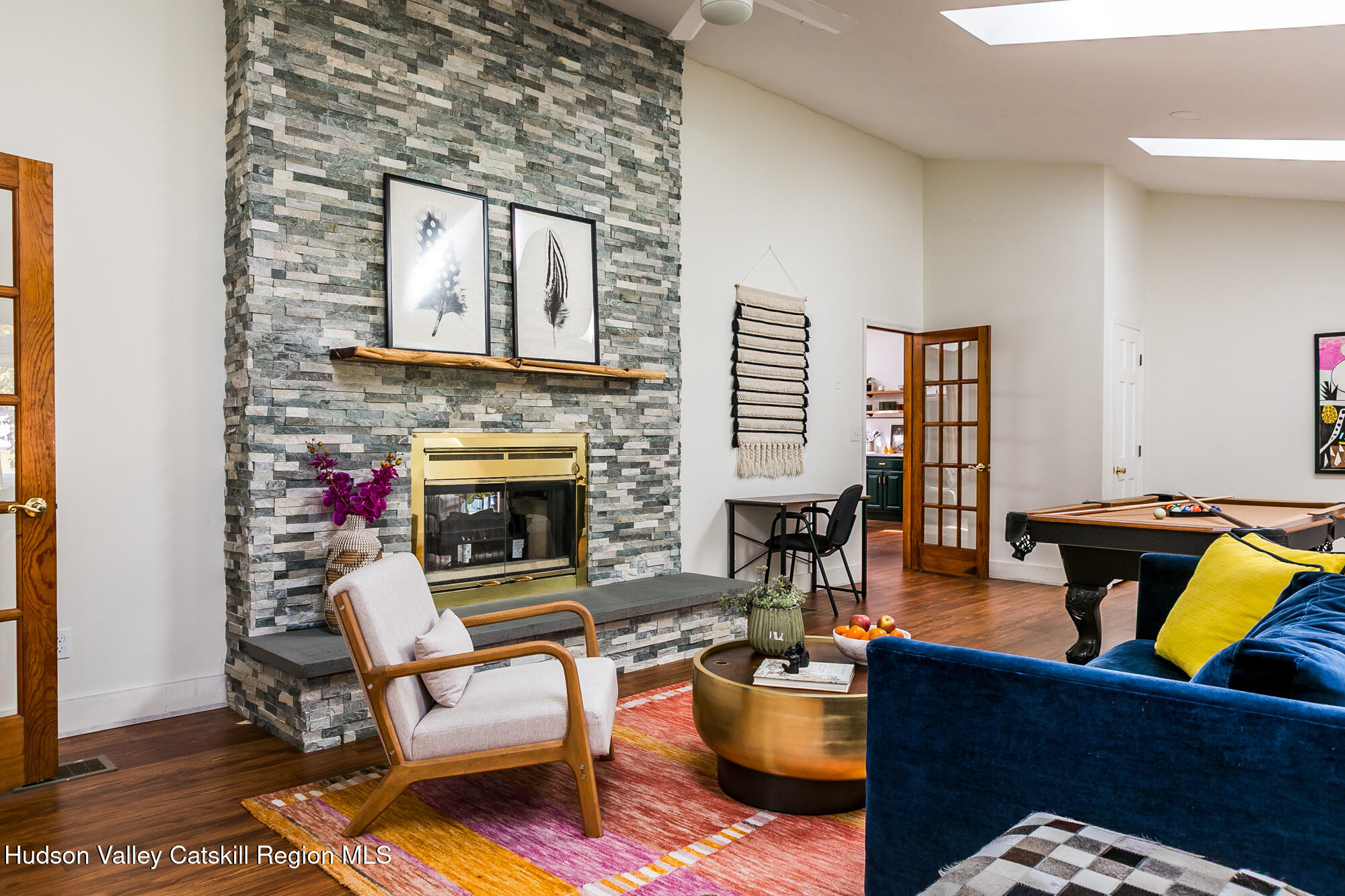 2 Romney Way Cottekill, NY 12419 - Photo 21 of 33 a living room with furniture and a fireplace