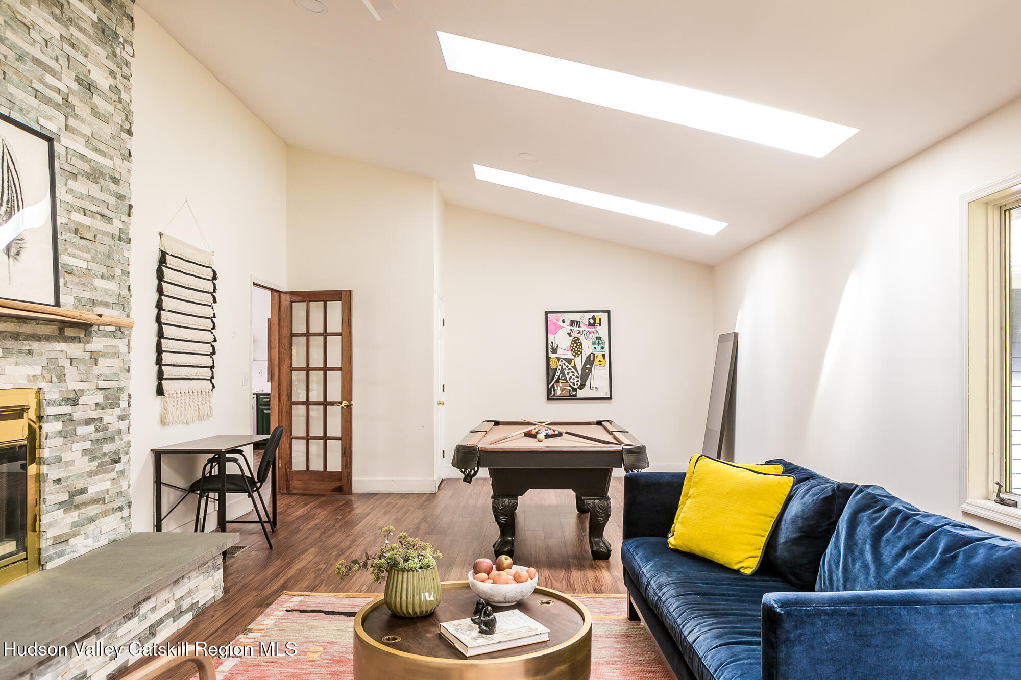 2 Romney Way Cottekill, NY 12419 - Photo 4 of 33 a living room with furniture and a fireplace