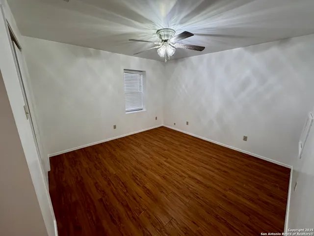 wooden floor in an empty room