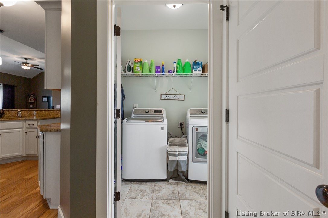 3102 Ambercrest Loop Jeffersonville, IN 47130 - Photo 16 of 53 Washer & dryer do not stay.