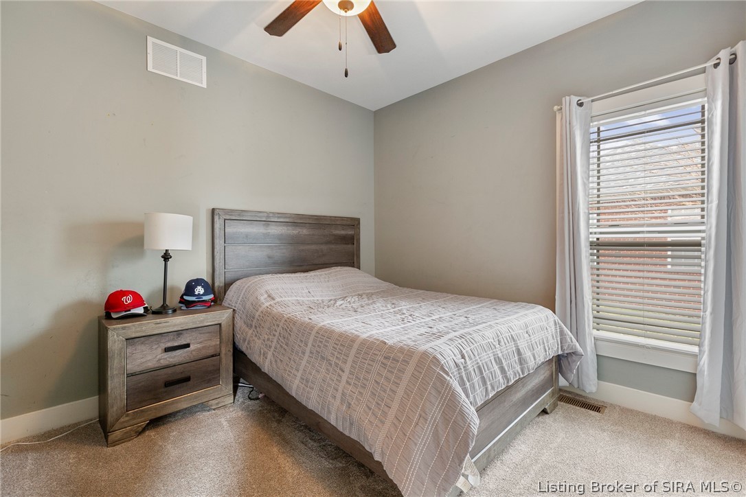 3102 Ambercrest Loop Jeffersonville, IN 47130 - Photo 26 of 53 Main floor bedroom. New carpet Oct. 2025.