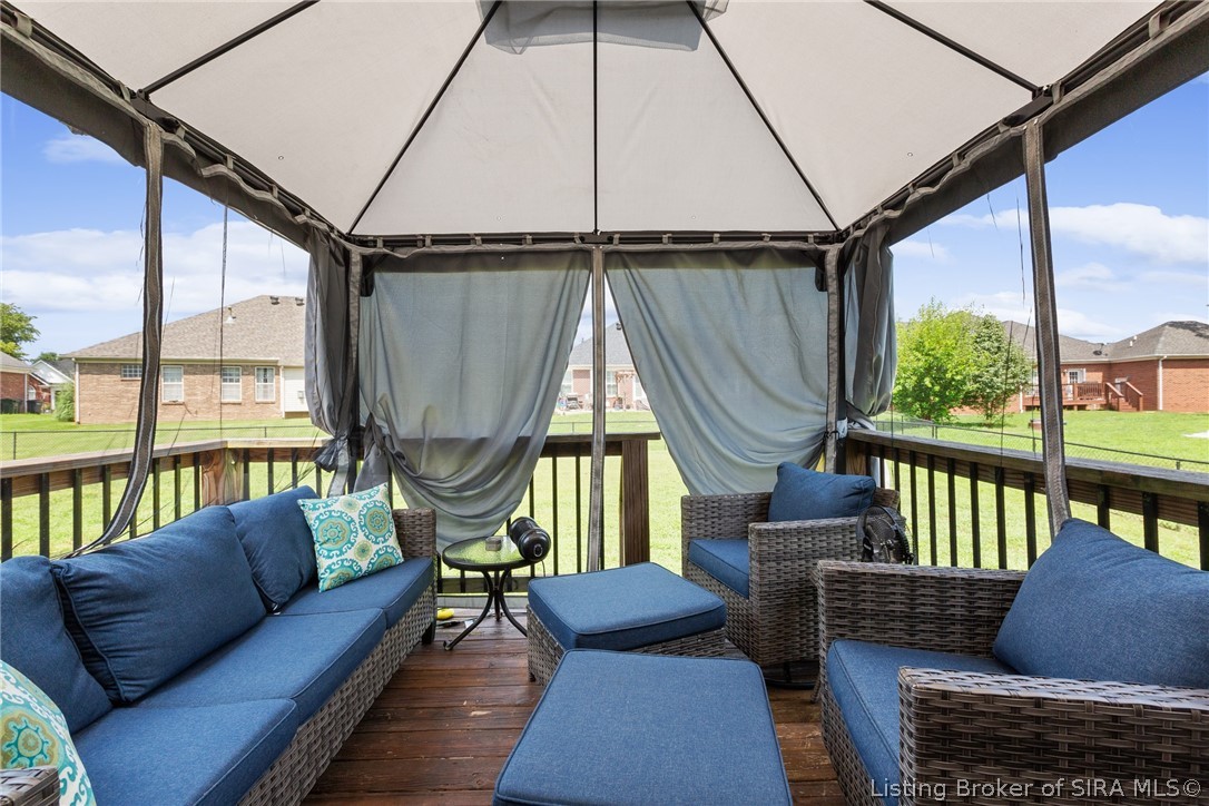 3102 Ambercrest Loop Jeffersonville, IN 47130 - Photo 43 of 53 Gazebo frame & cover do not stay.