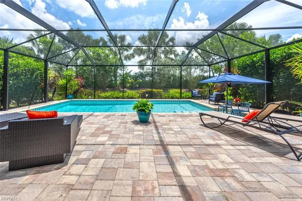 a view of yard with a patio