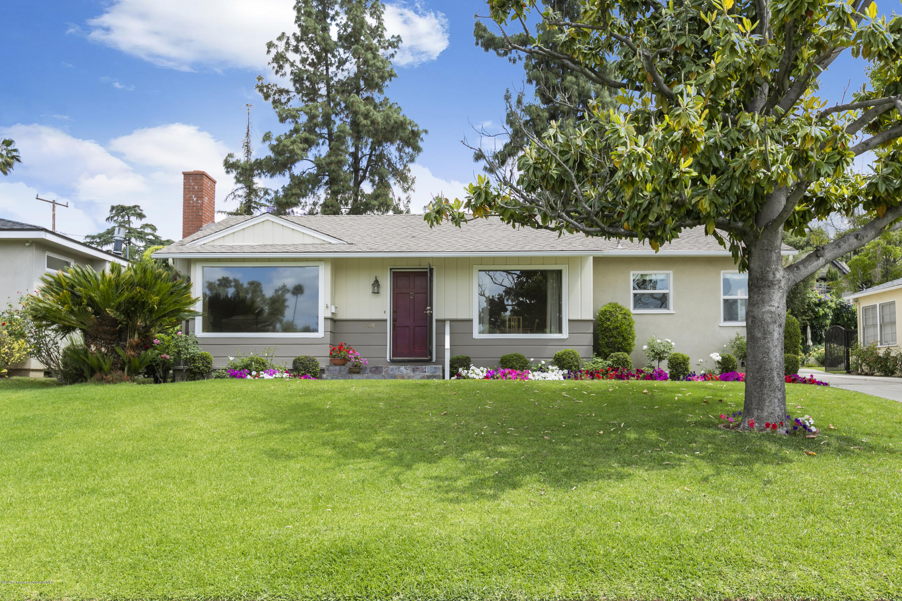 1231 Meadowbrook Road Altadena, CA 91001 - Photo 2 of 25 a view of a house with a yard and sitting area
