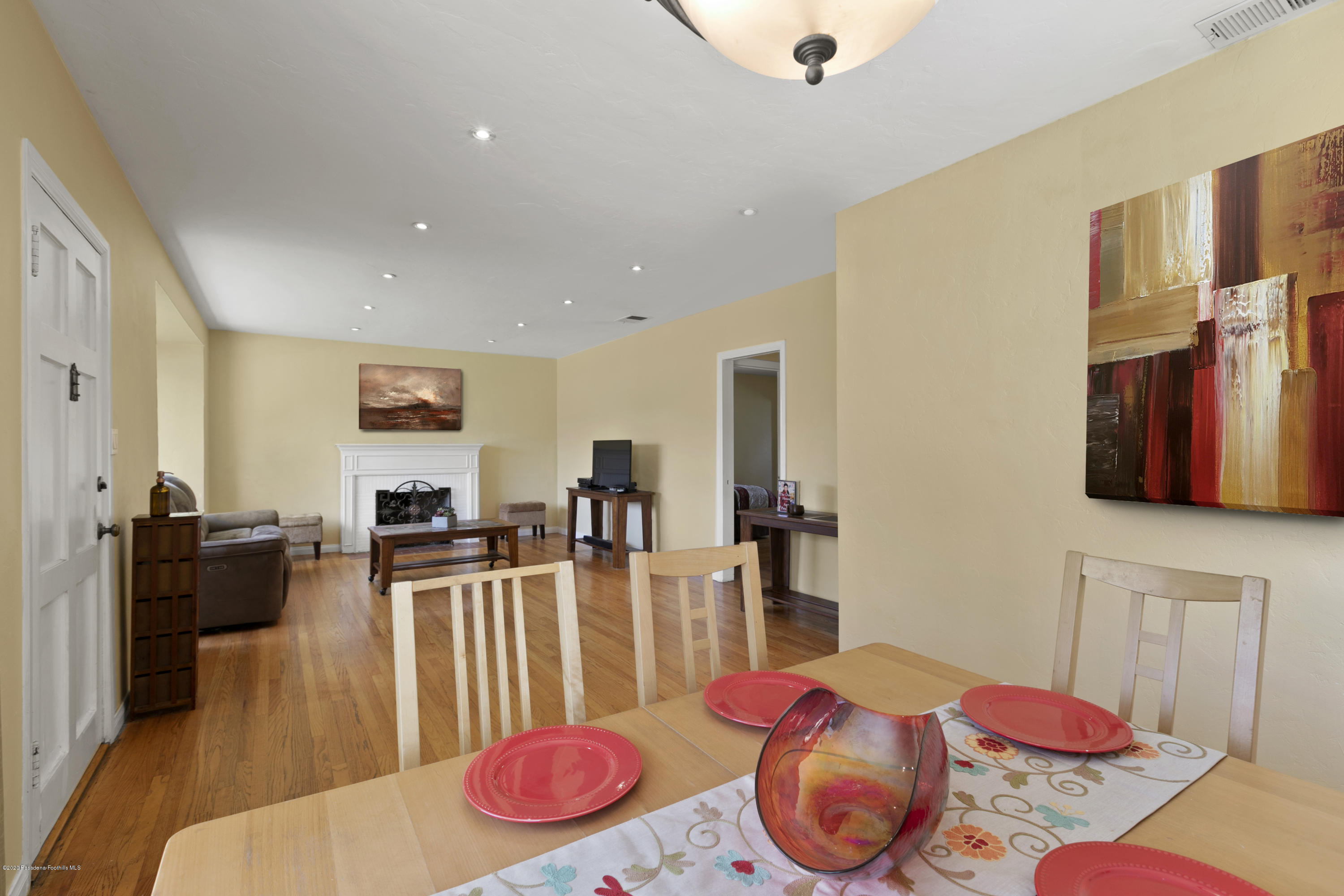 1231 Meadowbrook Road Altadena, CA 91001 - Photo 8 of 25 a living room with furniture and wooden floor