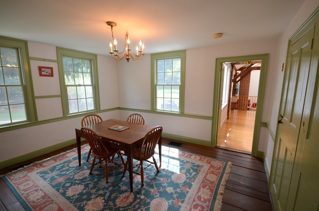 713 Bay Road Amherst, MA 01002 - Photo 12 of 29 a view of a dining room with furniture and window