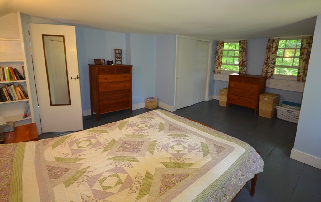 713 Bay Road Amherst, MA 01002 - Photo 21 of 29 a bed sitting in a bedroom next to a window