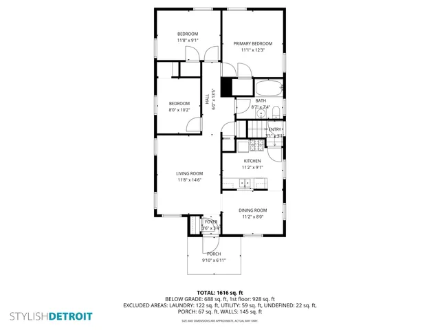 $329,000 | 1804 Harwood Avenue, Royal Oak, MI 48067