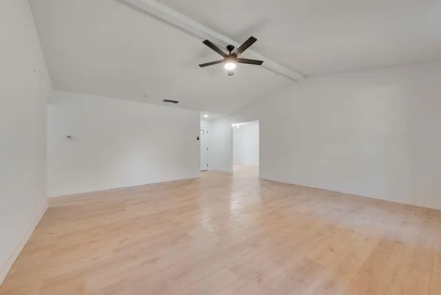 wooden floor in an empty room