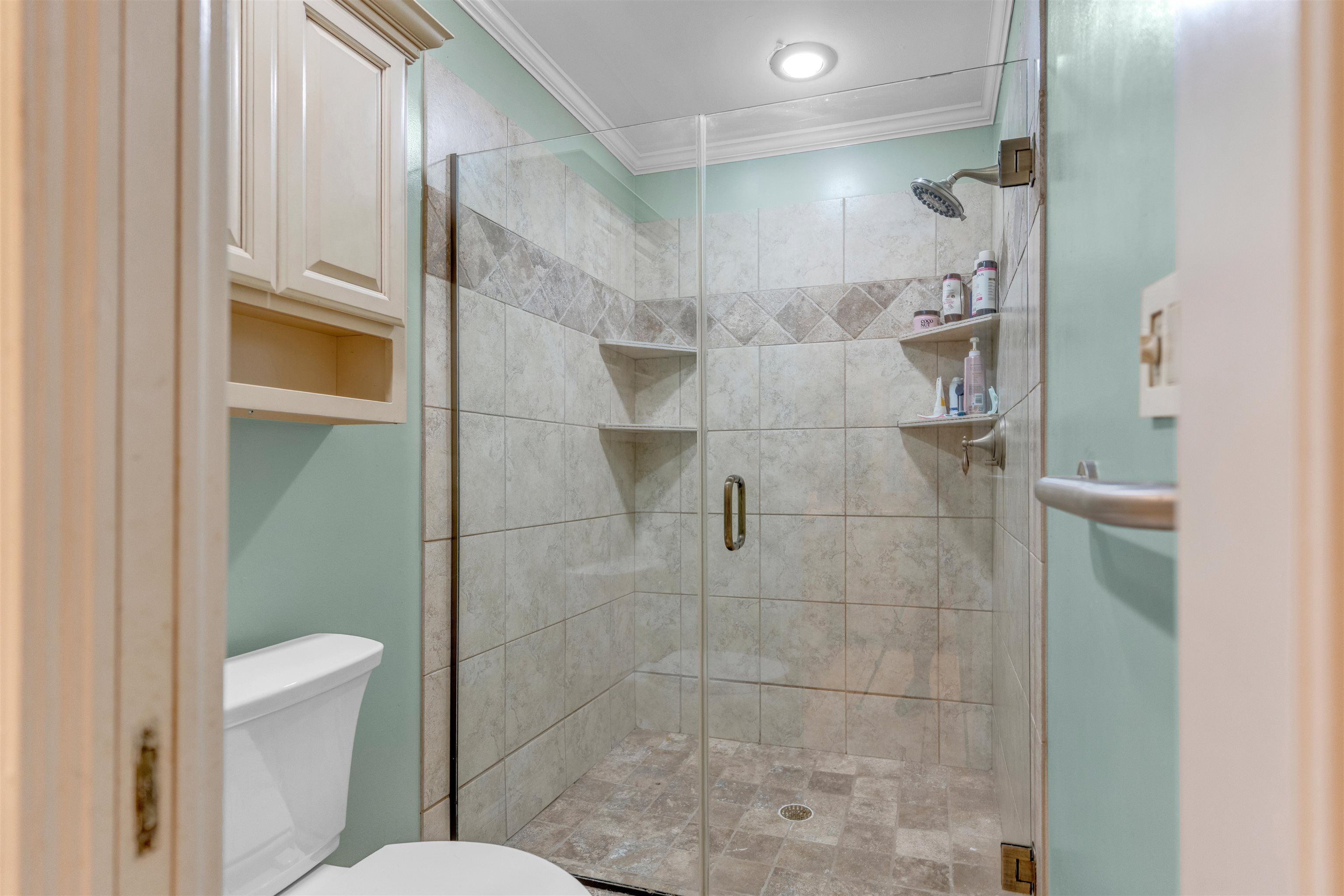 115 Westwood Cove Ripley, TN 38063 - Photo 26 of 40 a bathroom with a shower and toilet