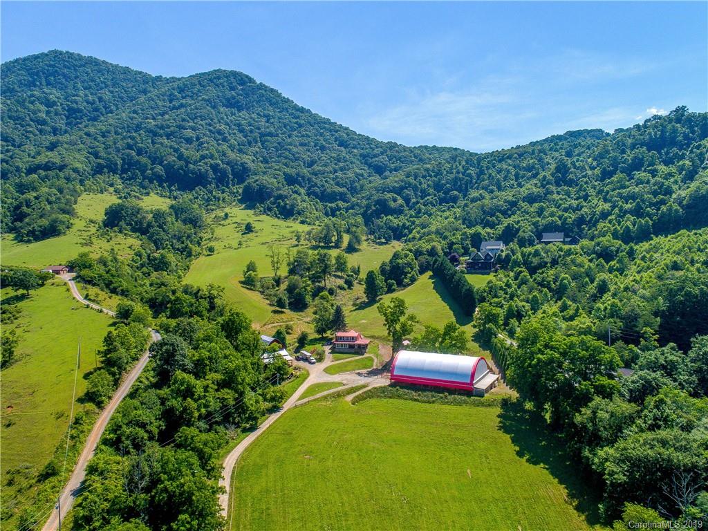 390 Grandview Road Canton, NC 28716 - Photo 30 of 42 a view of a lush green field with mountains in the background