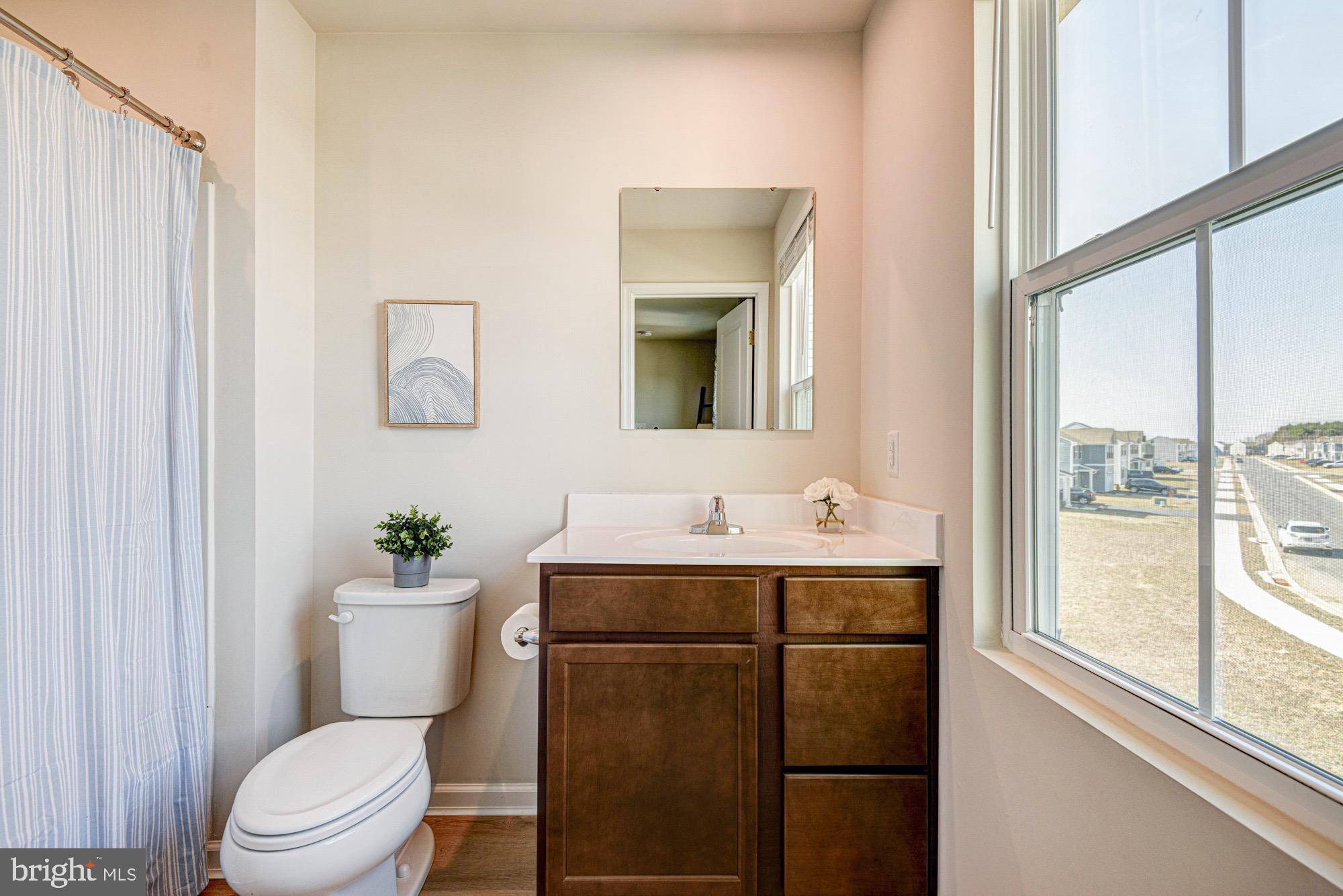 293 Sedimentary Rock Road Dover, DE 19904 - Photo 28 of 36 a bathroom with a toilet a sink and a mirror