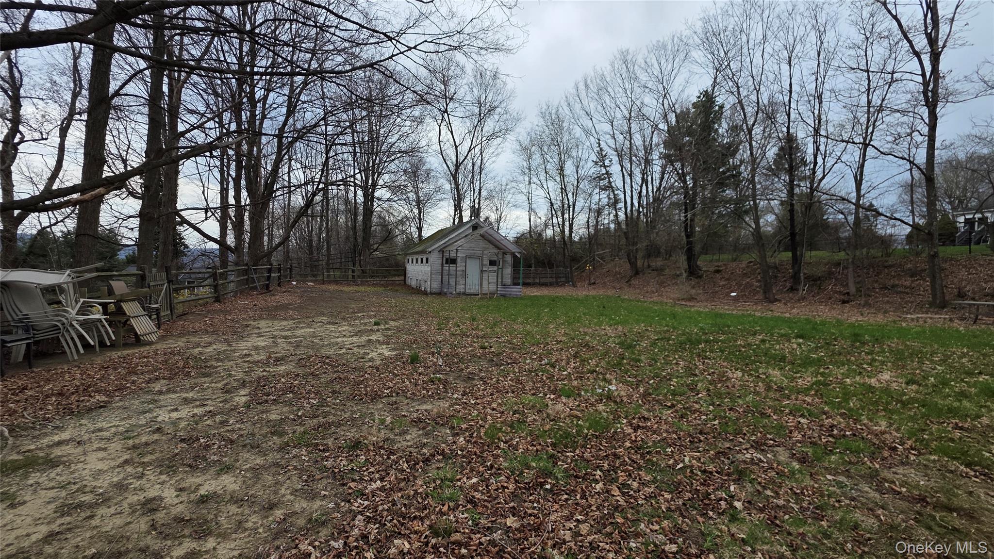 7 Schunnemunk Road Highland Mills, NY 10930 - Photo 24 of 27 a view of a outdoor space with deck and trees