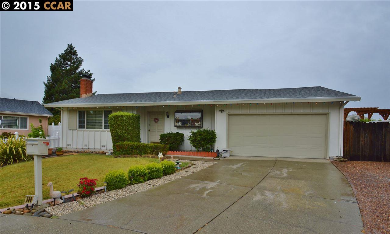 300 Casper Place San Ramon, CA 94583 - Photo 1 of 1 a front view of a house with a yard and garage
