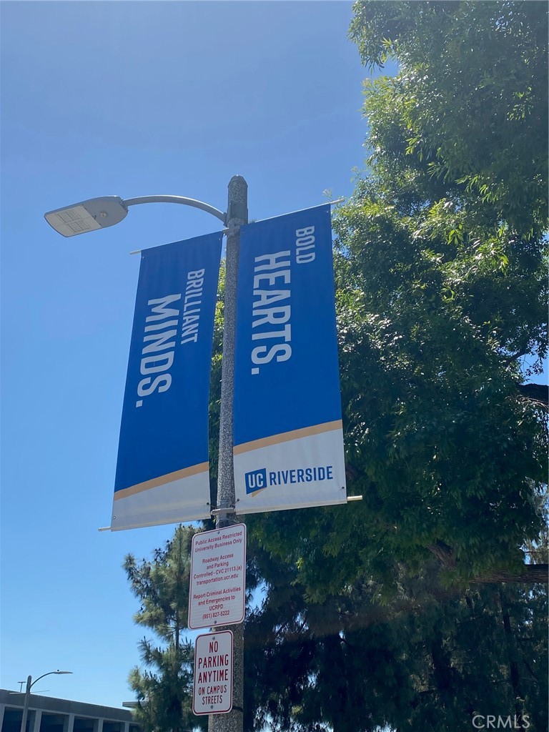 220 West Big Springs Road Riverside, CA 92507 - Photo 38 of 39 a view of a sign board