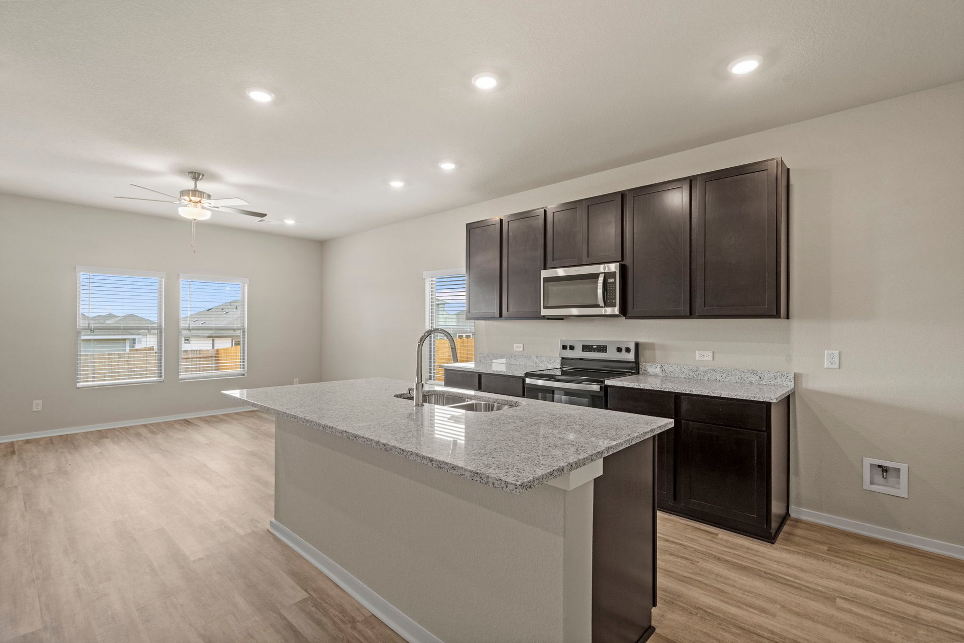 160 Wind Hill Jarrell, TX 76537 - Photo 13 of 27 Open Concept Kitchen