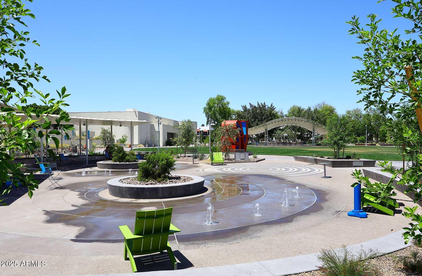 8100 East Camelback Road, Unit 39 Scottsdale, AZ 85251 - Photo 69 of 71 Scottsdale Civic Center Mall-Splash Pad