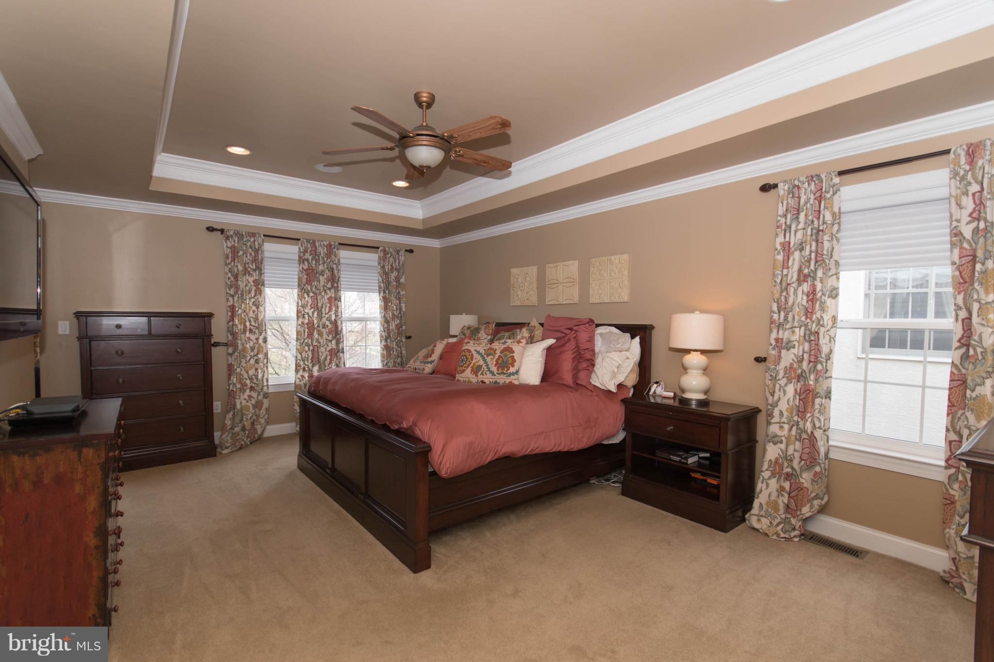 3832 Springtown Road Furlong, PA 18925 - Photo 26 of 42 Master Bedroom with dressing room and 2 w-i-c.