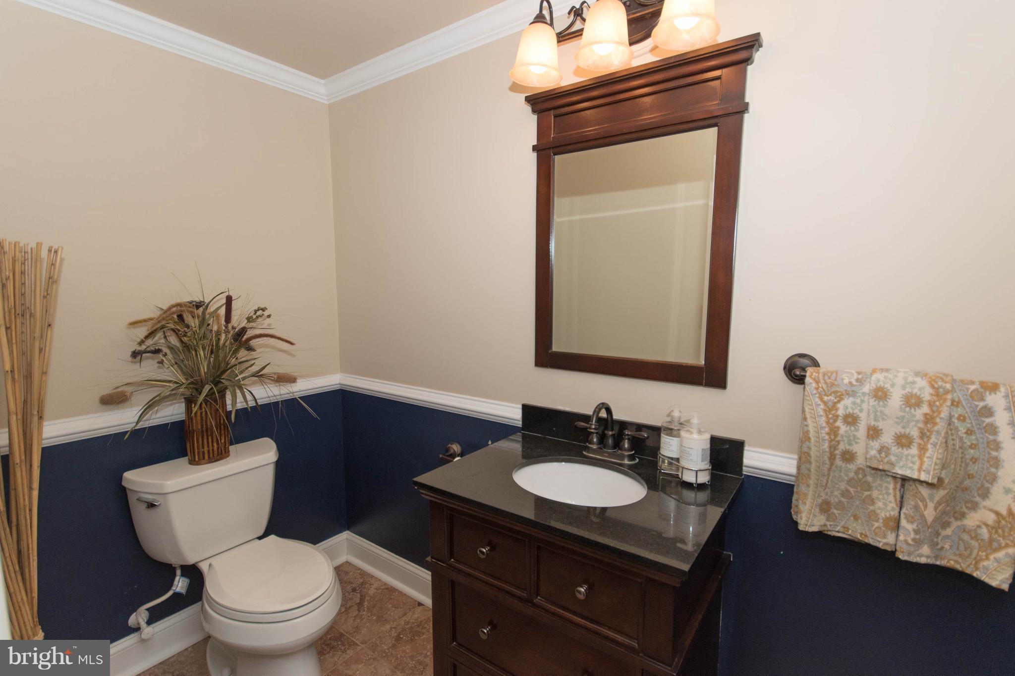 3832 Springtown Road Furlong, PA 18925 - Photo 34 of 42 Powder Room in Finished Basement