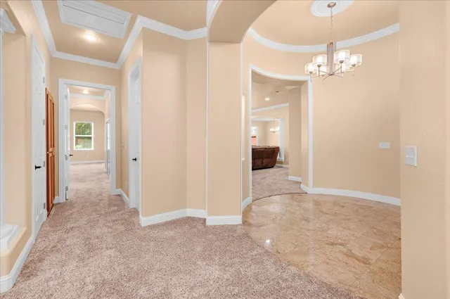 a view of balcony with wooden floor and stairs