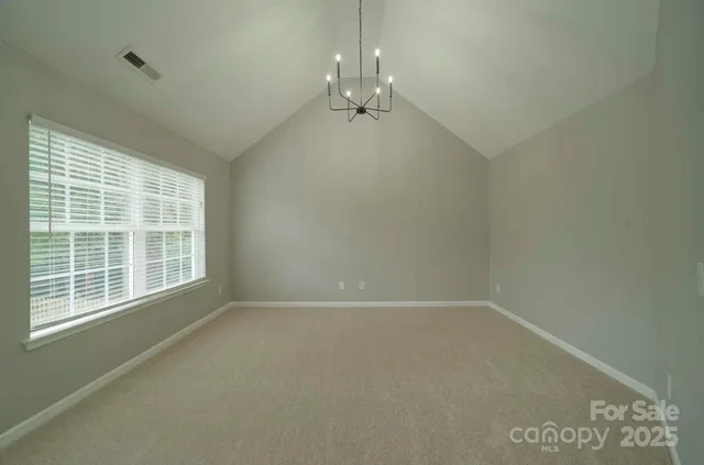 a view of empty room with window