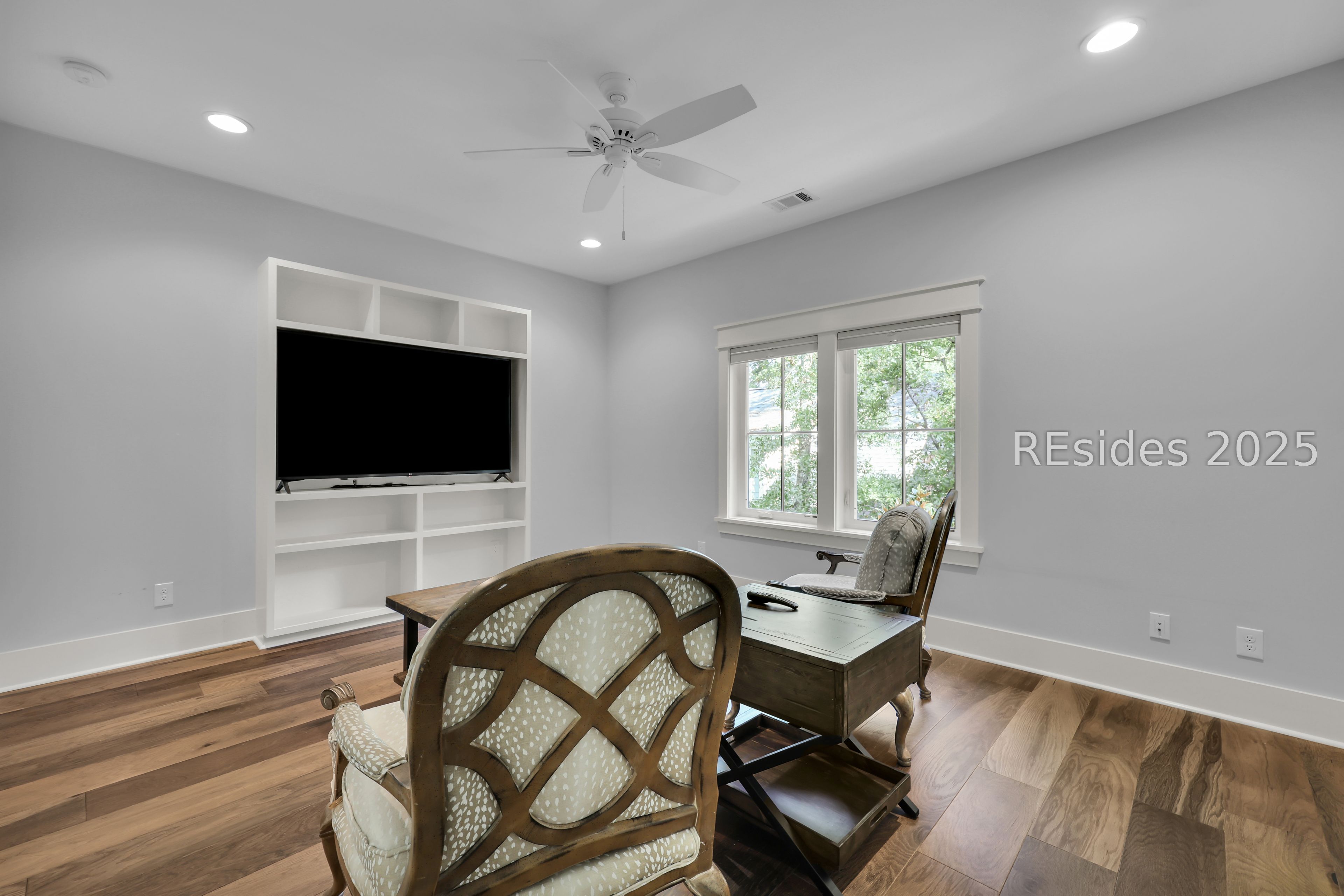 2 Oldfield Village Road Bluffton, SC 29909 - Photo 21 of 37 Built-in can fit a large screen or 100+ books
