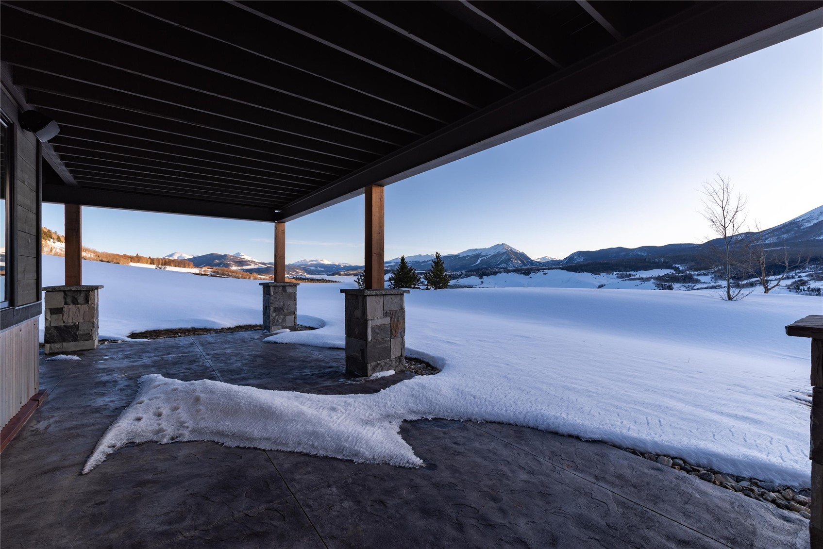 396 Angler Mountain Ranch Road South Silverthorne, CO 80498 - Photo 45 of 50 Downstairs walkout patio.