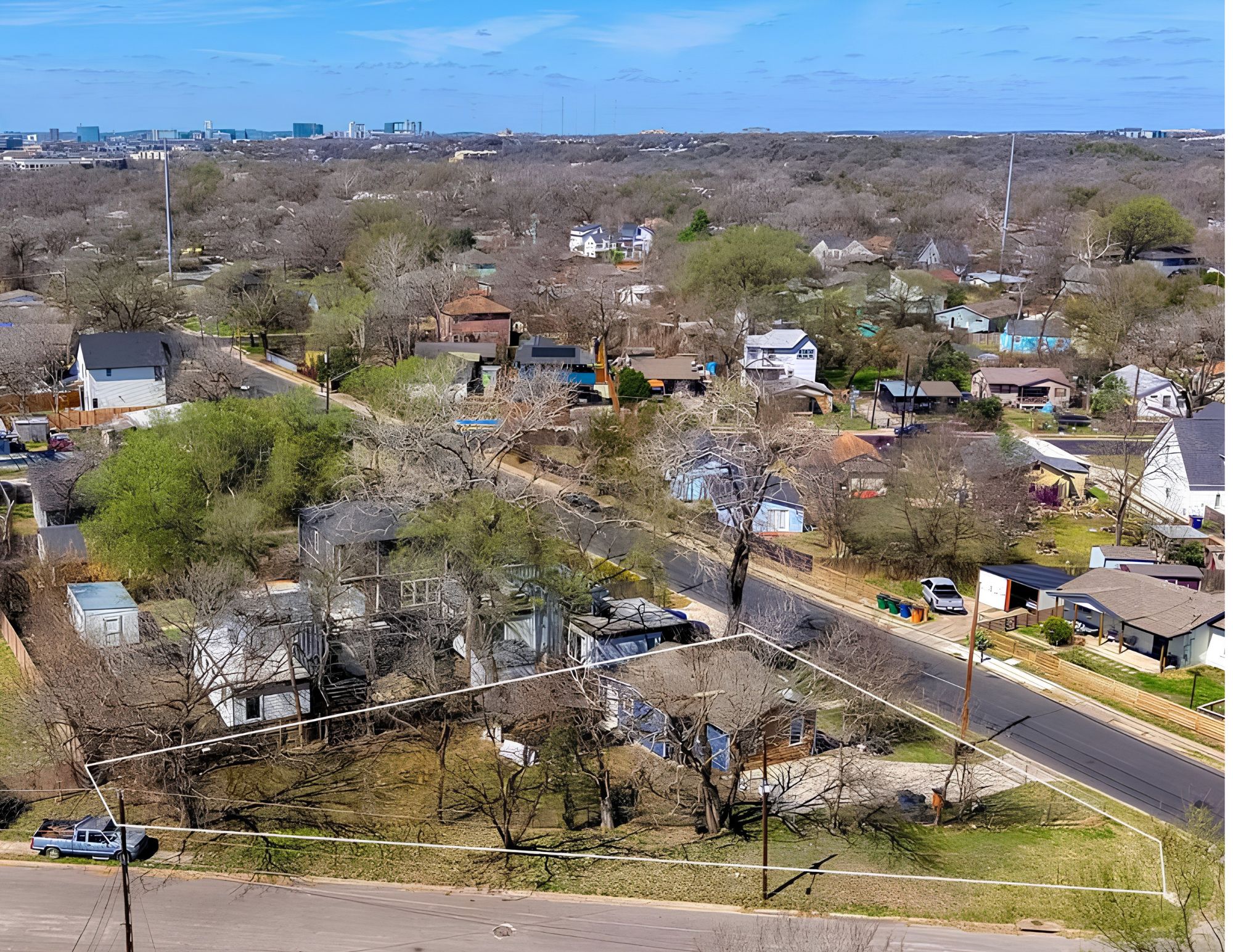 5309 Prock Lane Austin, TX 78721 - Photo 4 of 19 an aerial view of multiple house