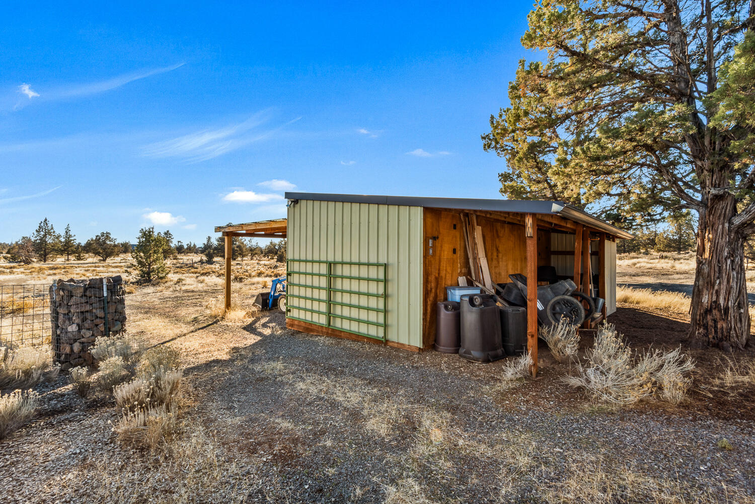 11039 Southwest Ranch Road Powell Butte, OR 97753 - Photo 39 of 46 Animal Shed