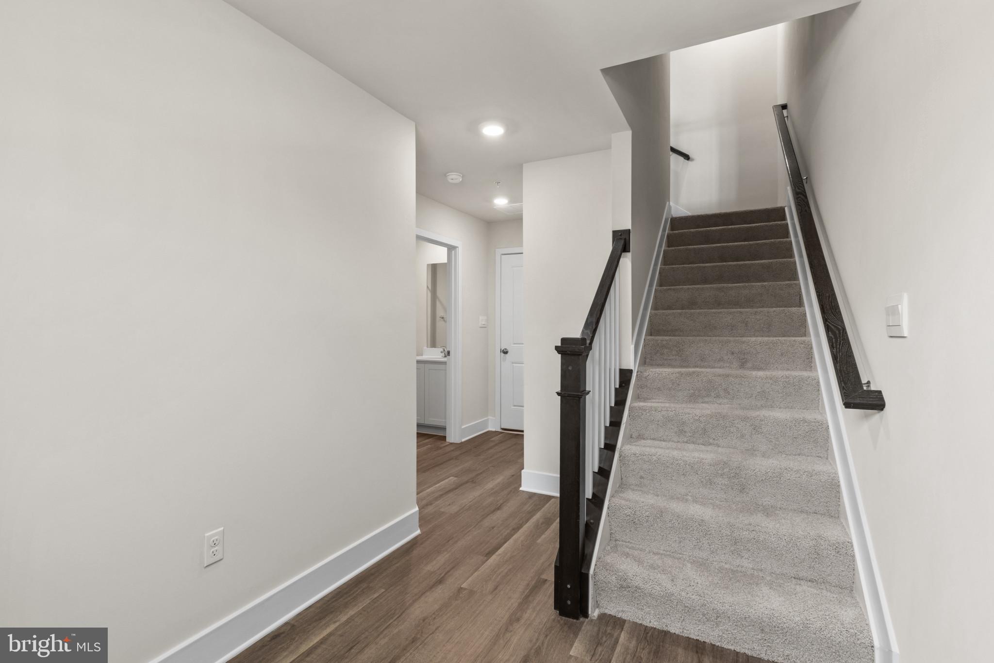 330 Hackley Drive Joppa, MD 21085 - Photo 5 of 32 a view of entryway and hall with wooden floor