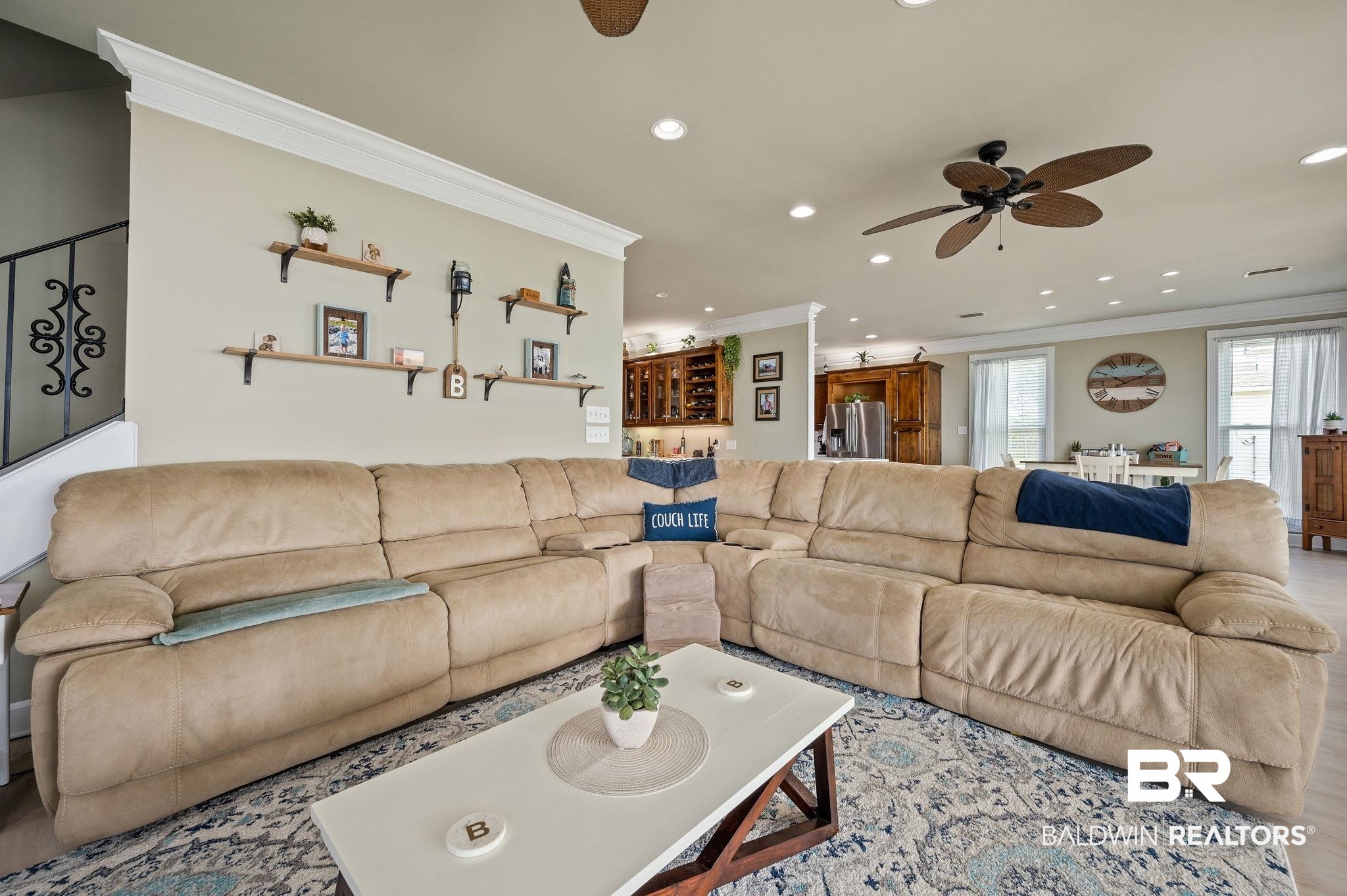 15425 Dauphin Island Parkway Coden, AL 36523 - Photo 13 of 47 Living Room