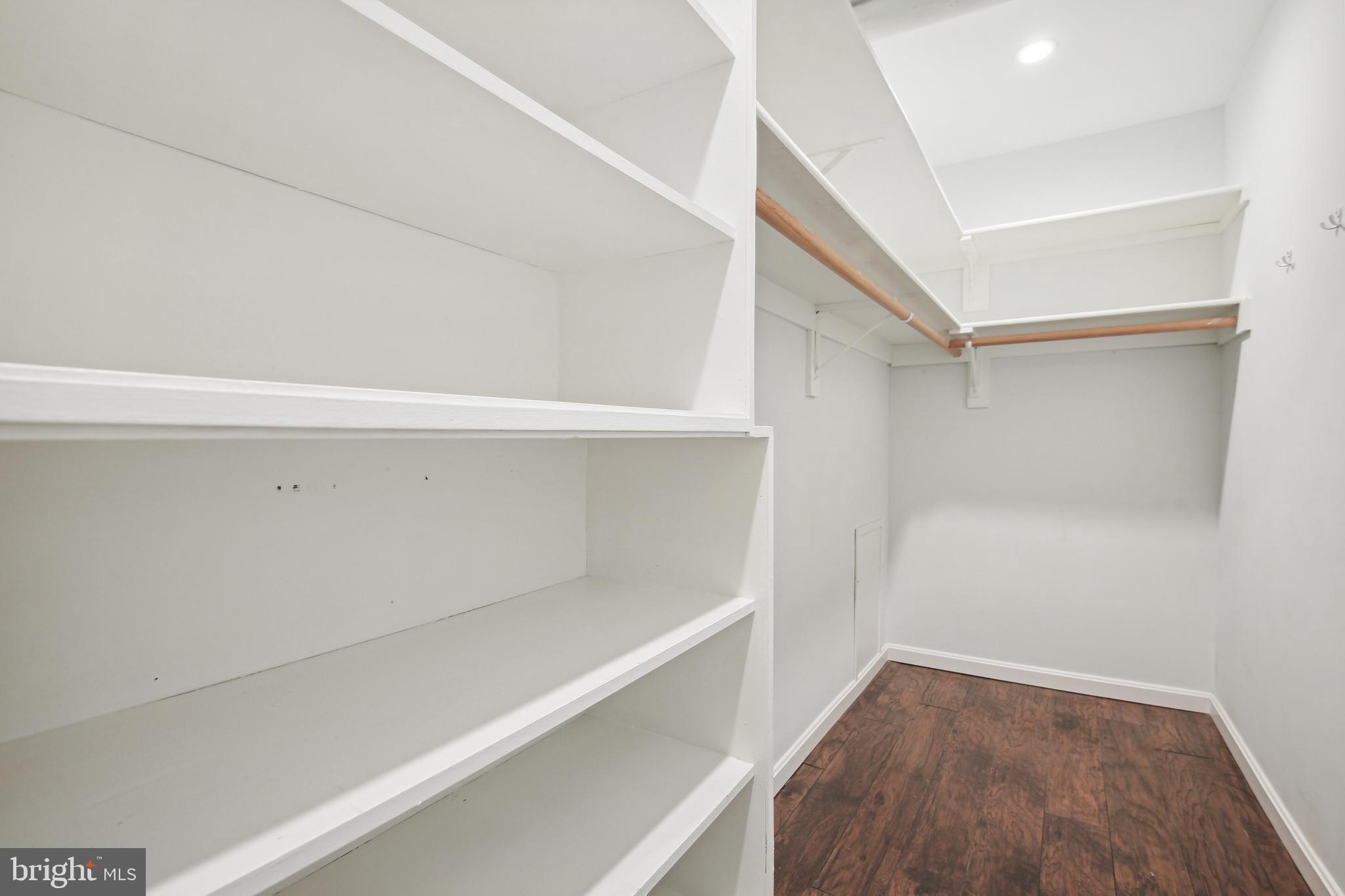 1925 Lyttonsville Road, Unit 1925 Silver Spring, MD 20910 - Photo 19 of 24 Roomy walk-in closet with built-in shelving