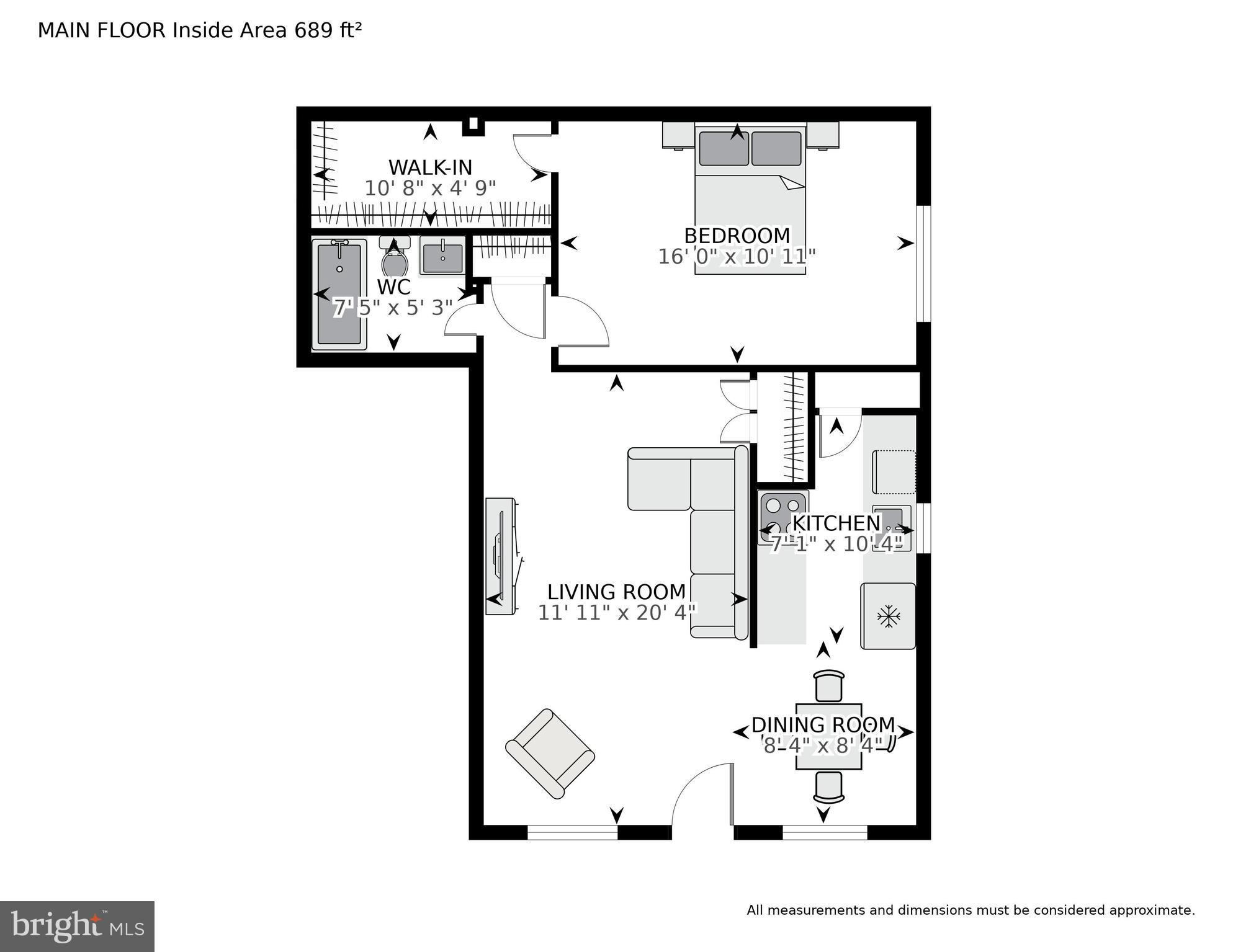 1925 Lyttonsville Road, Unit 1925 Silver Spring, MD 20910 - Photo 24 of 24 Floor plan