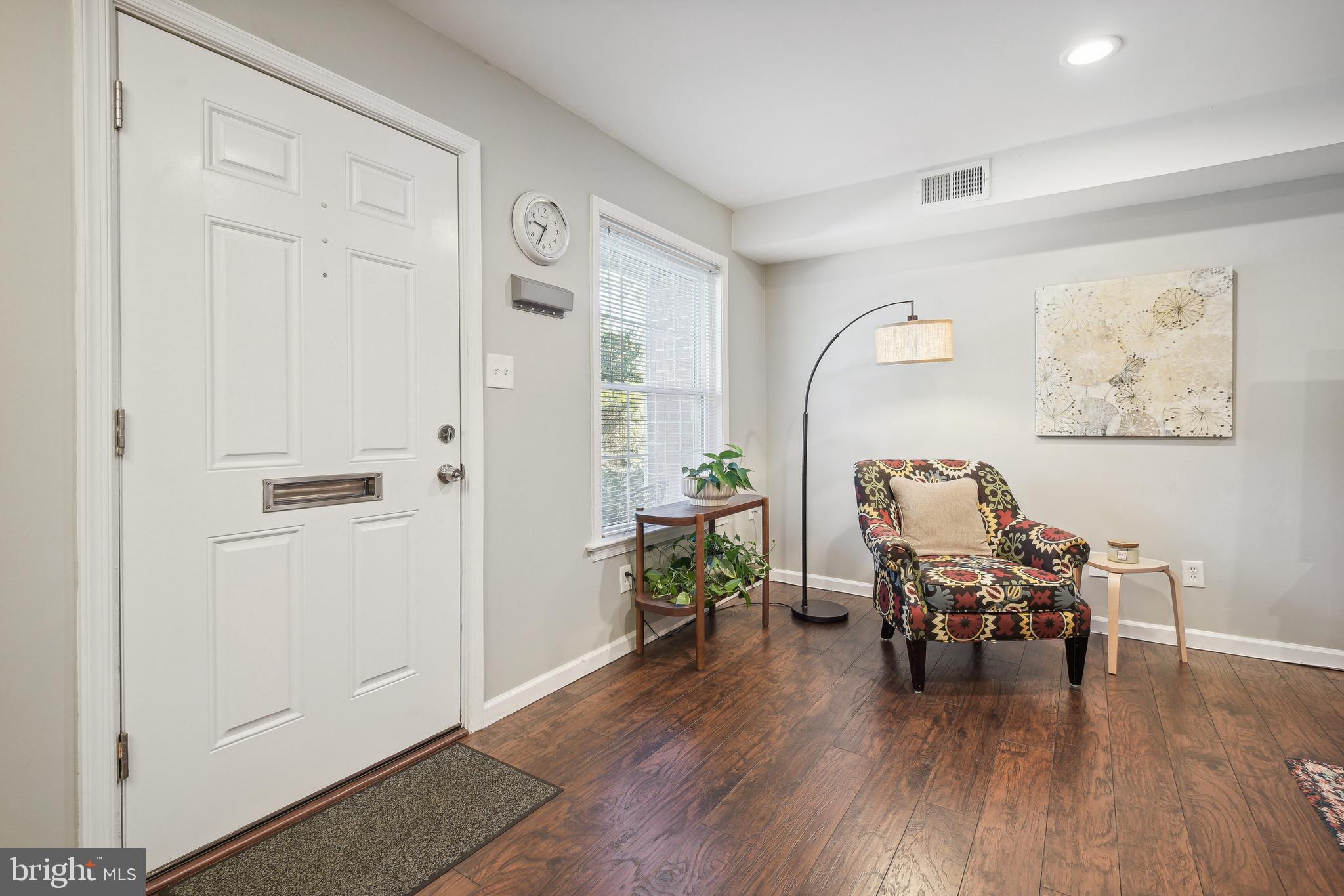 1925 Lyttonsville Road, Unit 1925 Silver Spring, MD 20910 - Photo 4 of 24 Entrance to unit - beautiful flooring throughout