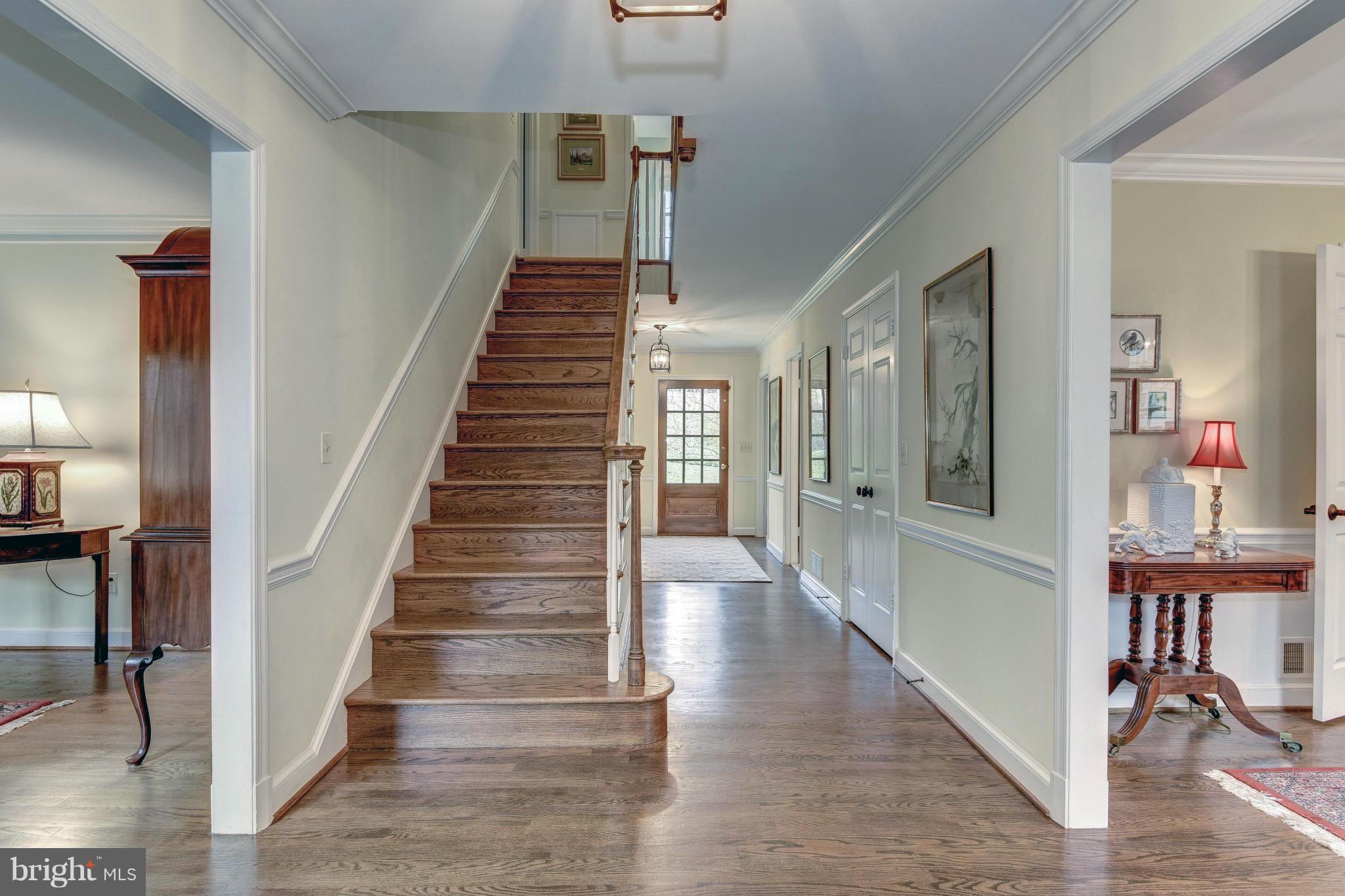 4907 Baltan Road Bethesda, MD 20816 - Photo 2 of 26 Inviting Center Hall Entry