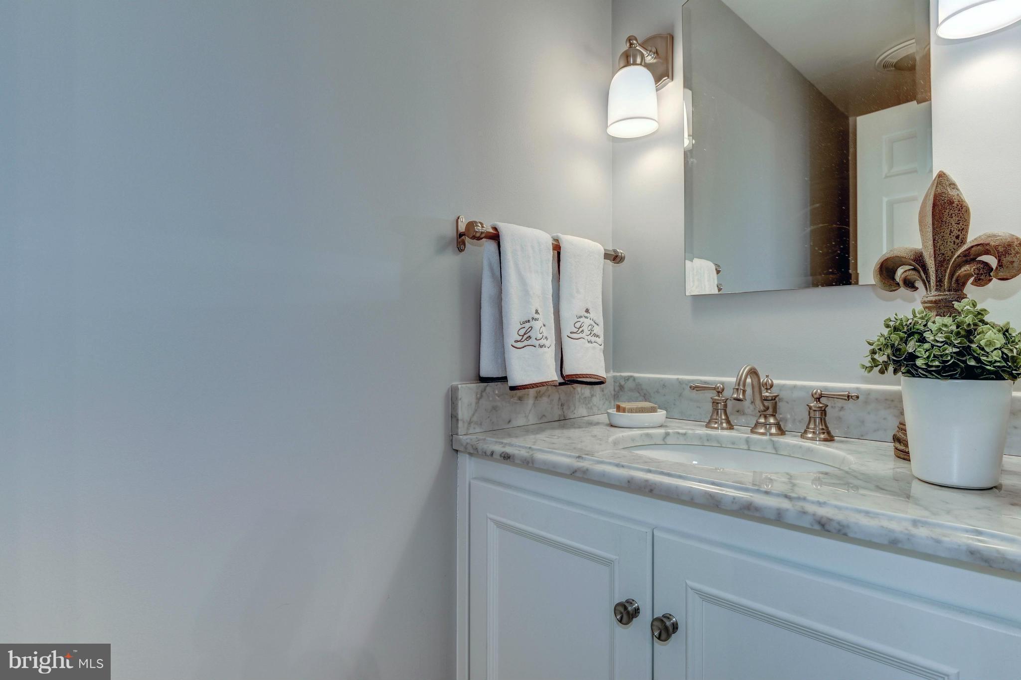 4907 Baltan Road Bethesda, MD 20816 - Photo 13 of 26 Main Level Renovated Powder Room