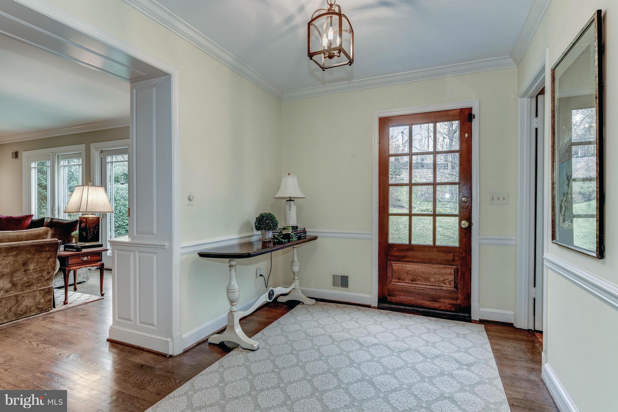 4907 Baltan Road Bethesda, MD 20816 - Photo 3 of 26 Welcoming Foyer