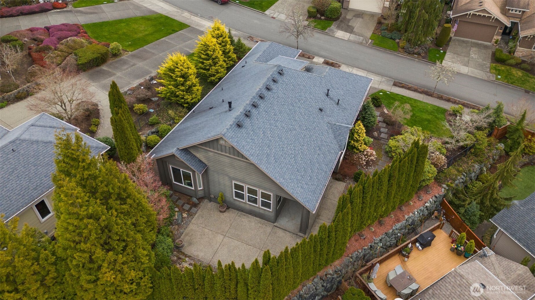 23124 Northeast Devon Way Redmond, WA 98053 - Photo 31 of 34 an aerial view of a house