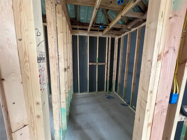 a view of a storage & utility room