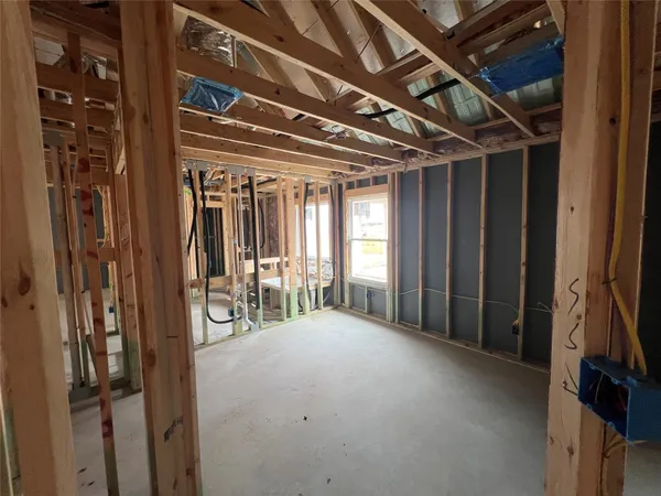 a view of an front door