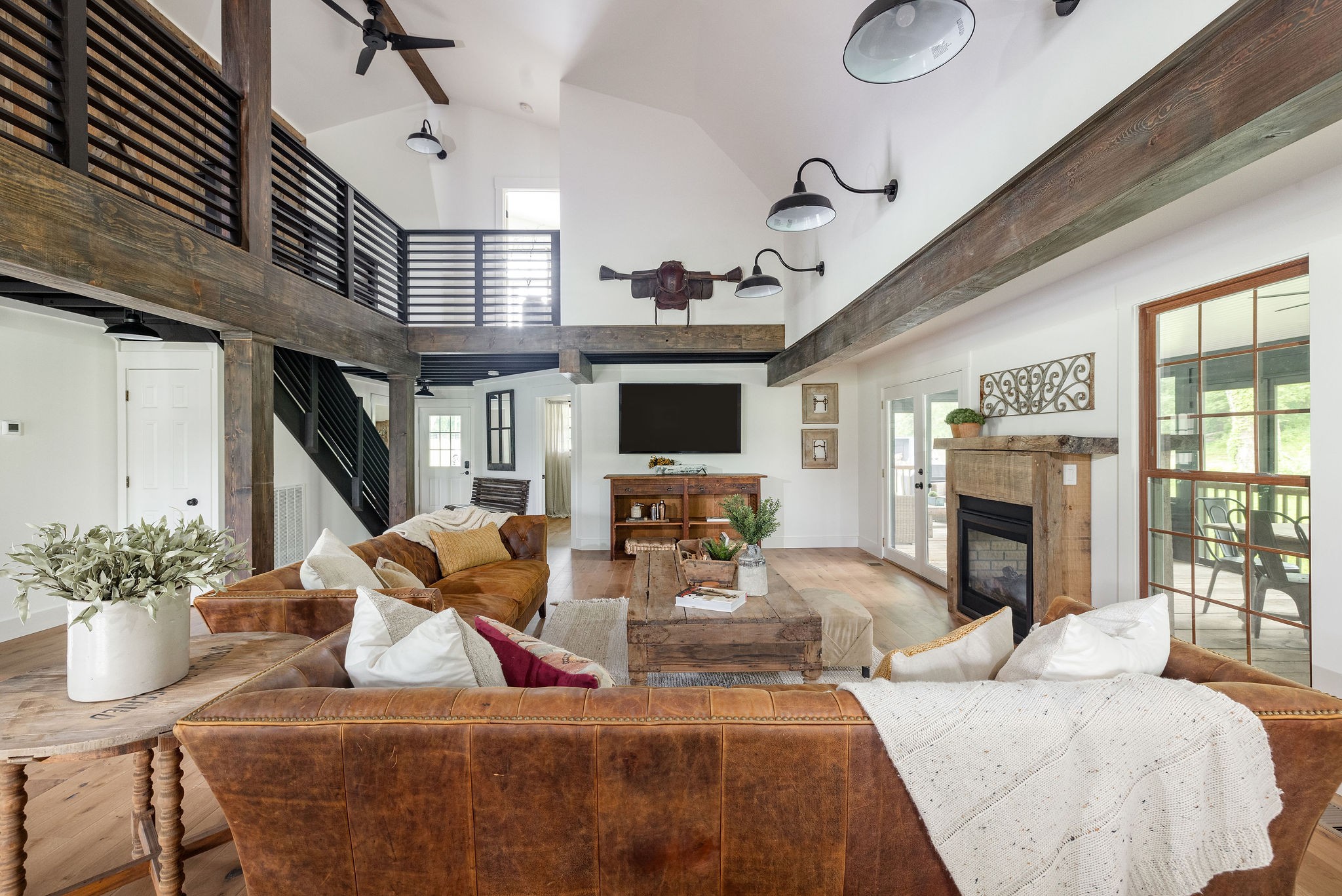 3309 Blazer Road Franklin, TN 37064 - Photo 11 of 32 a living room with fireplace furniture and a fireplace