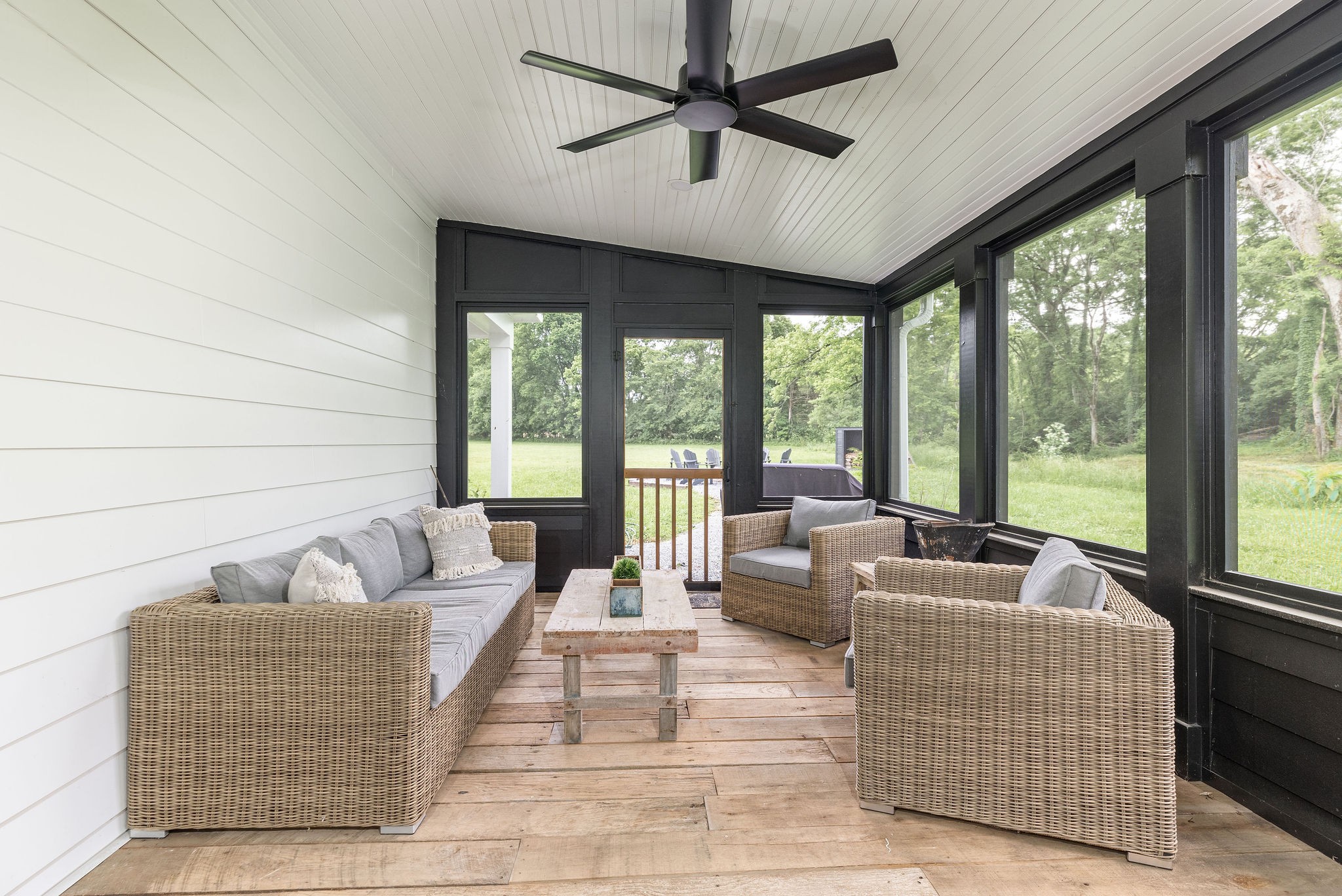 3309 Blazer Road Franklin, TN 37064 - Photo 25 of 32 a living room with furniture and floor to ceiling windows